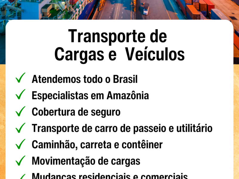 TransGuia Mudanças e Transportes - Sua Mudança Residencial em Manaus