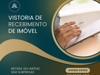 Vistoria de Recebimento de Imóvel Novo