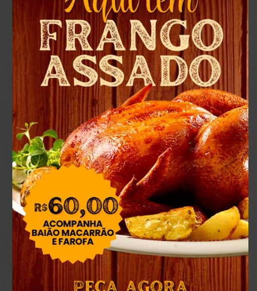 O frango assado mais saboroso da zona sul
